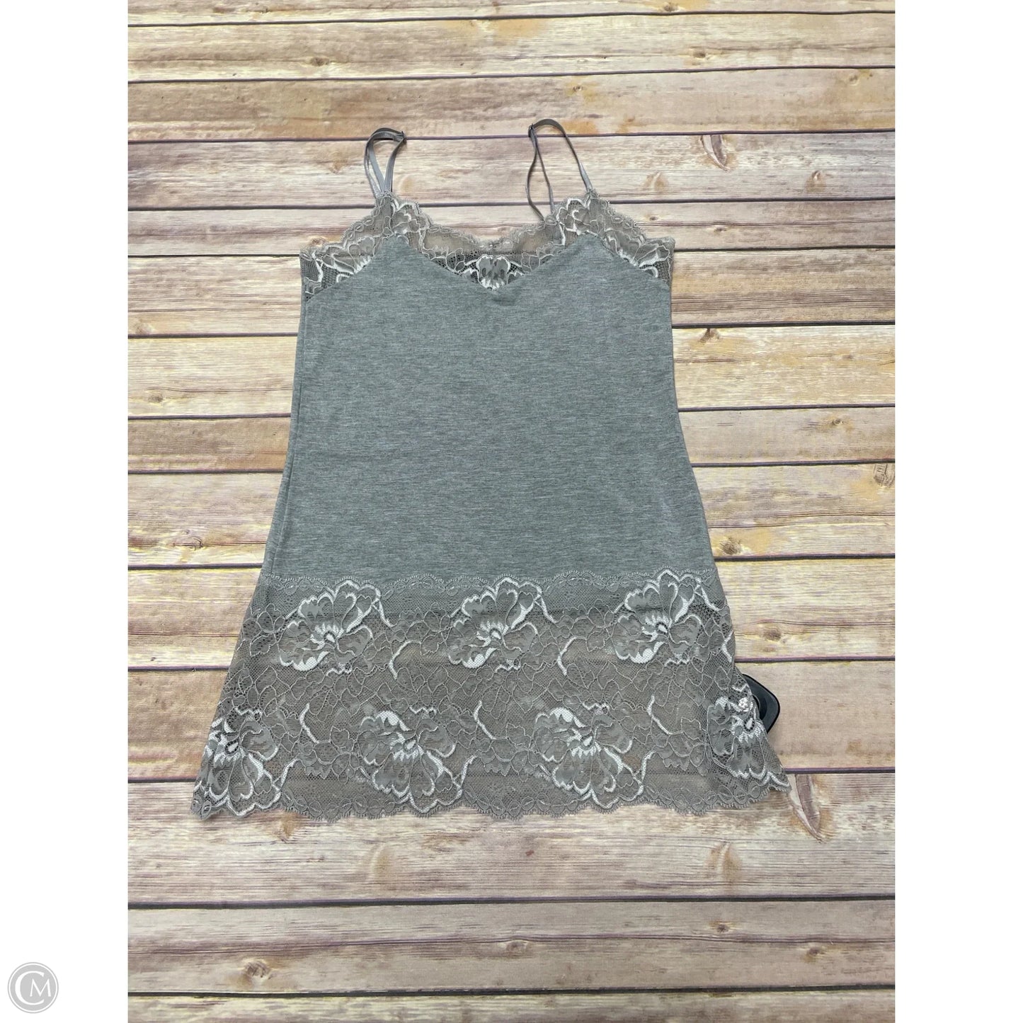 Tank Top By White House Black Market In Grey, Size: Xxs