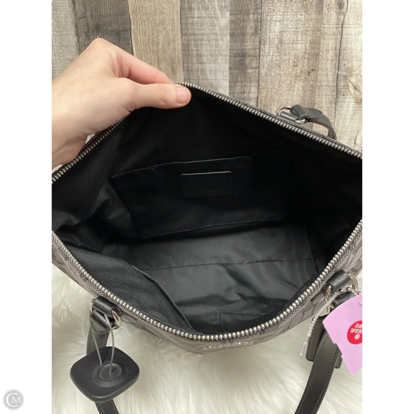 Handbag Designer By Coach, Size: Large