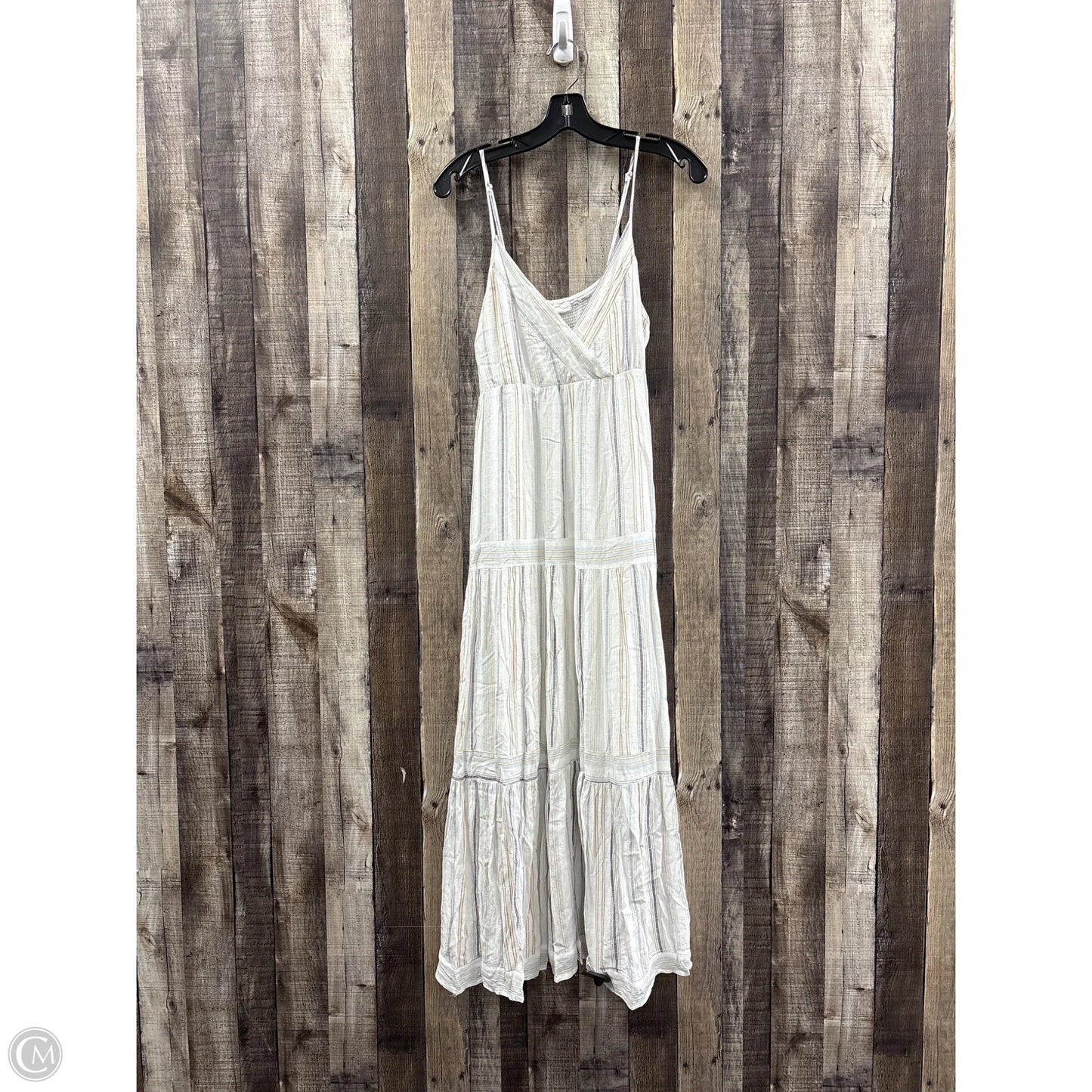 Dress Casual Maxi By By The River In Striped Pattern, Size: L