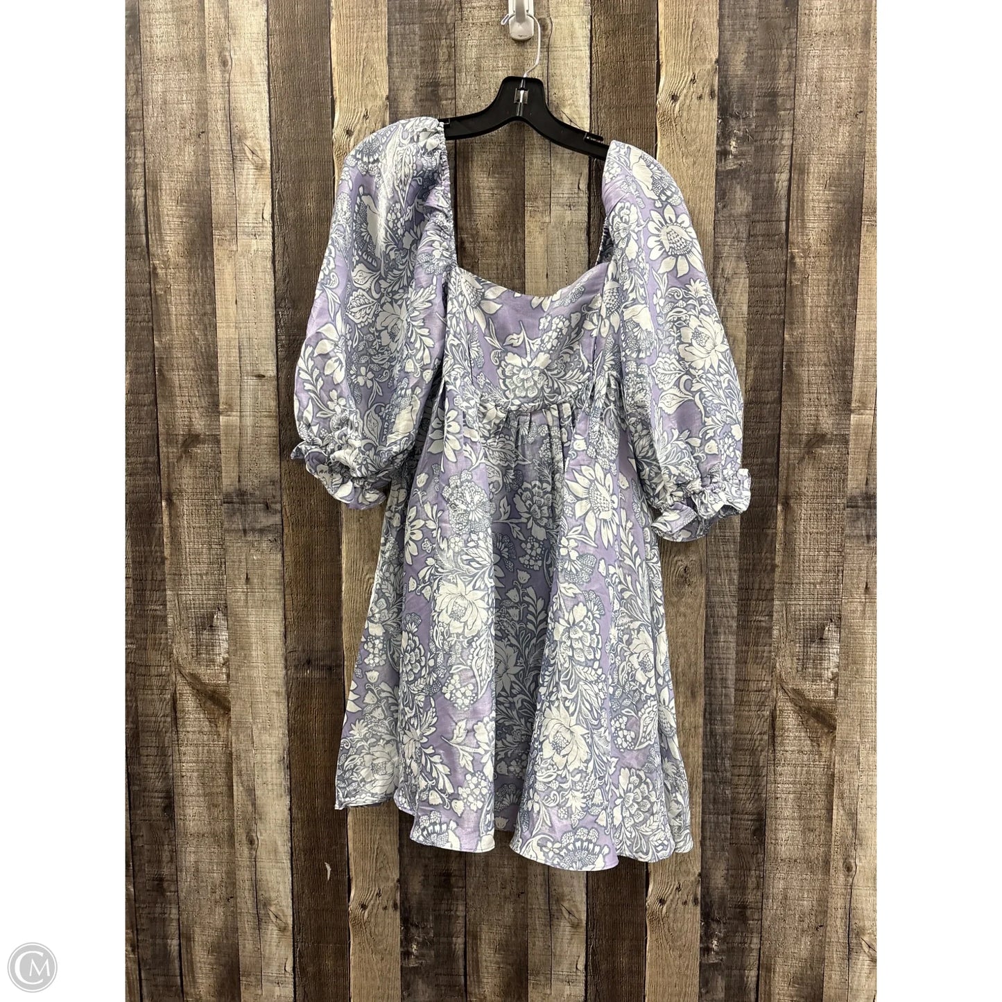 Dress Casual Short By Storia In Purple, Size: M