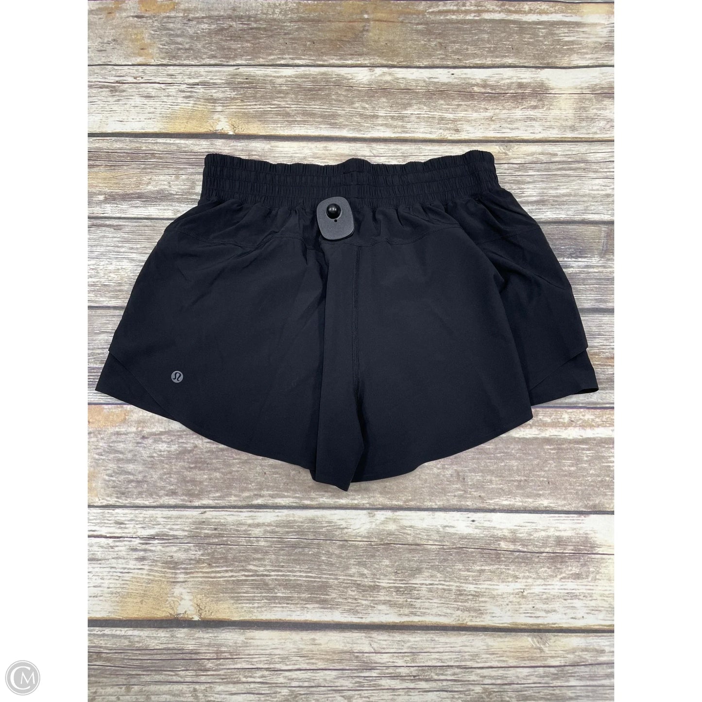 Athletic Shorts By Lululemon In Black, Size: M
