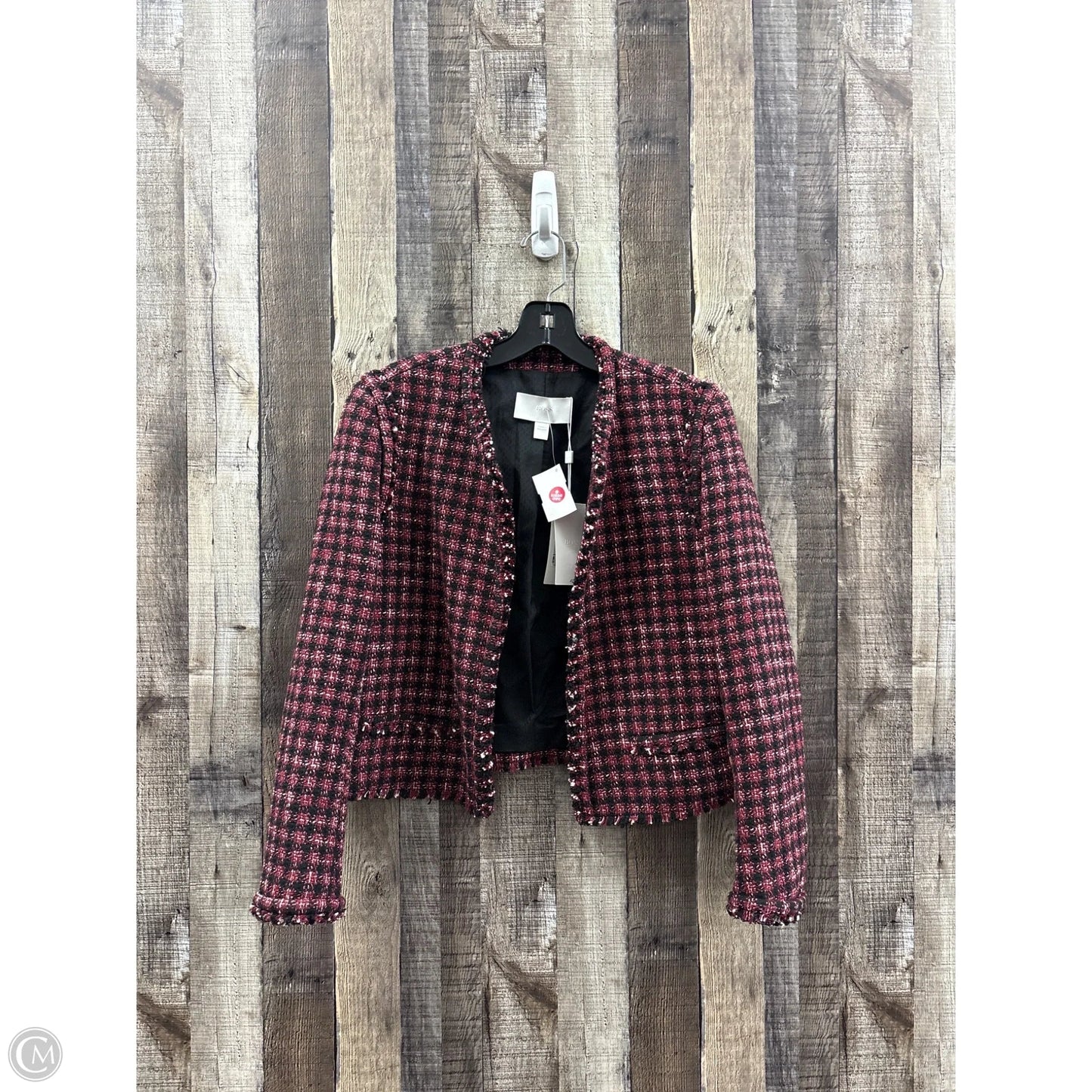Blazer By Cme In Plaid Pattern, Size: S