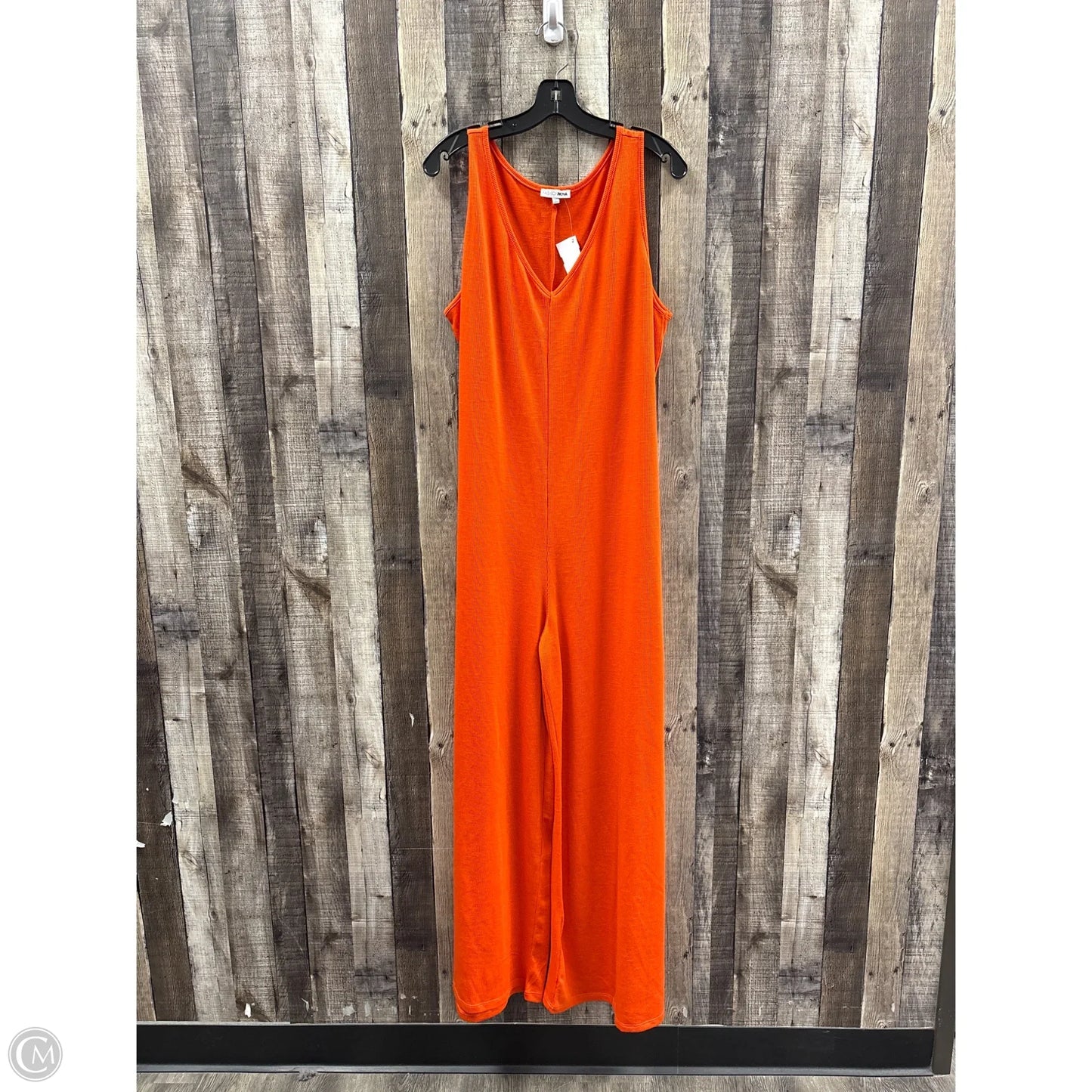 Dress Casual Maxi By Fashion Nova In Orange, Size: 2x