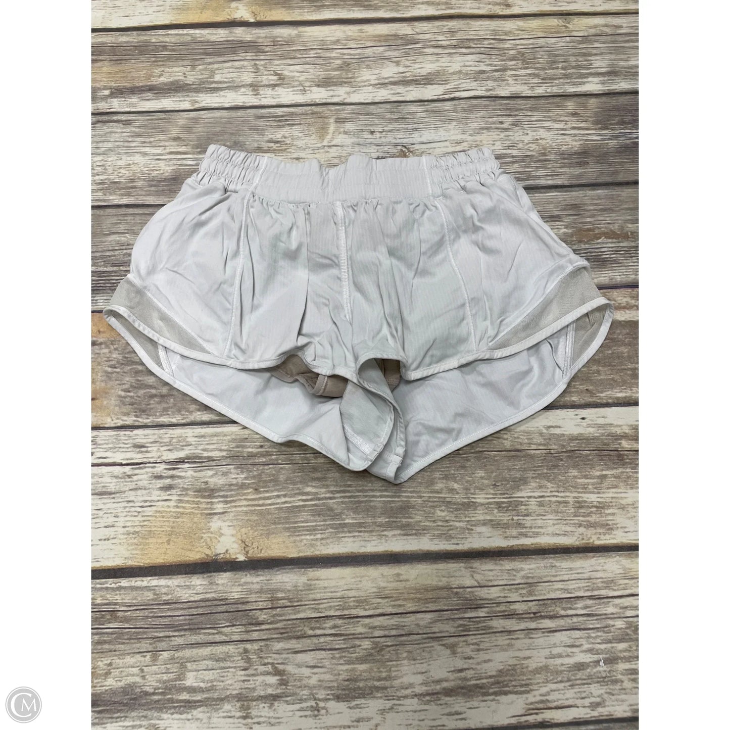 Athletic Shorts By Lululemon In Grey, Size: 6