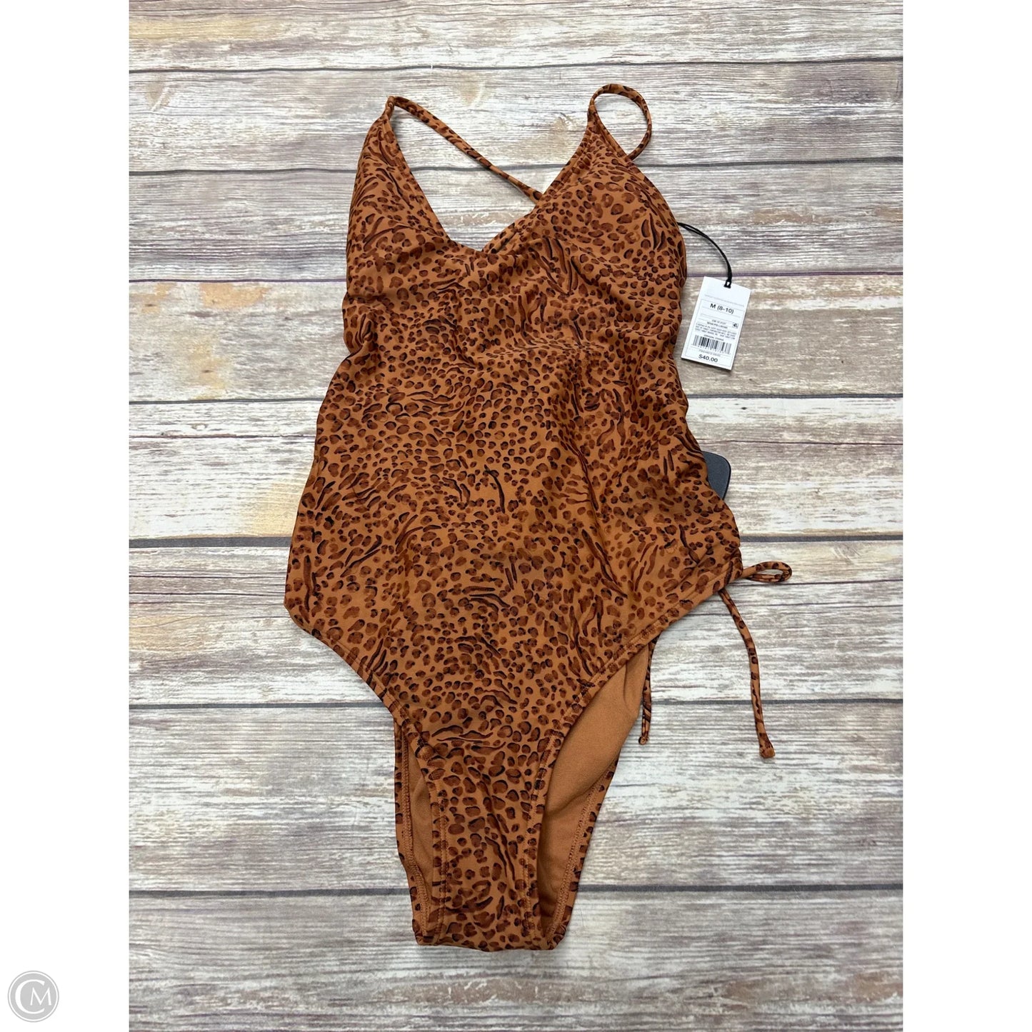 Swimsuit By Shade & Shore In Animal Print, Size: M