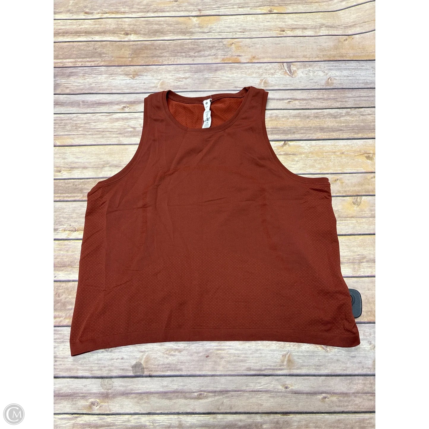 Athletic Tank Top By Lululemon In Brown, Size: 12