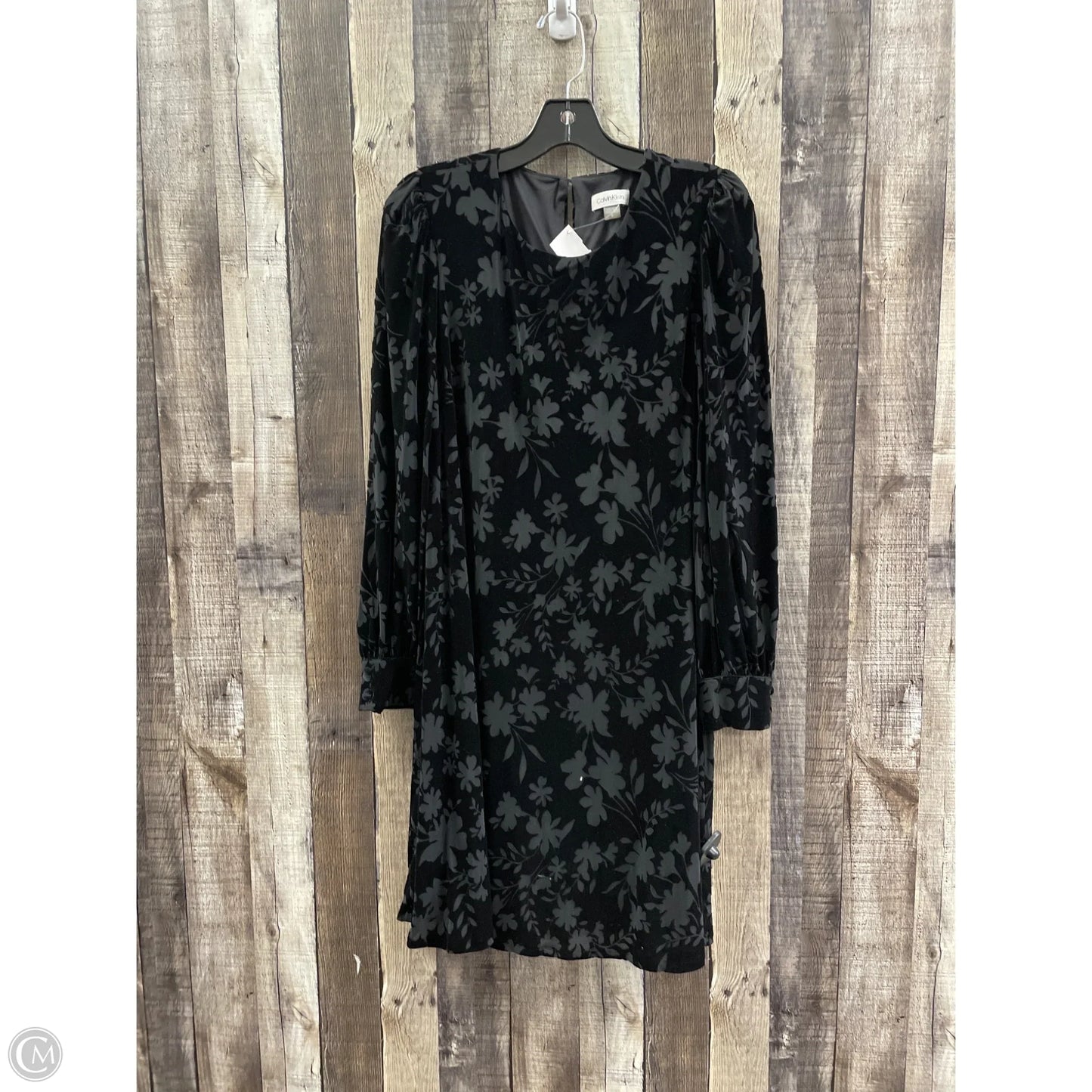 Dress Party Short By Calvin Klein In Black, Size: M