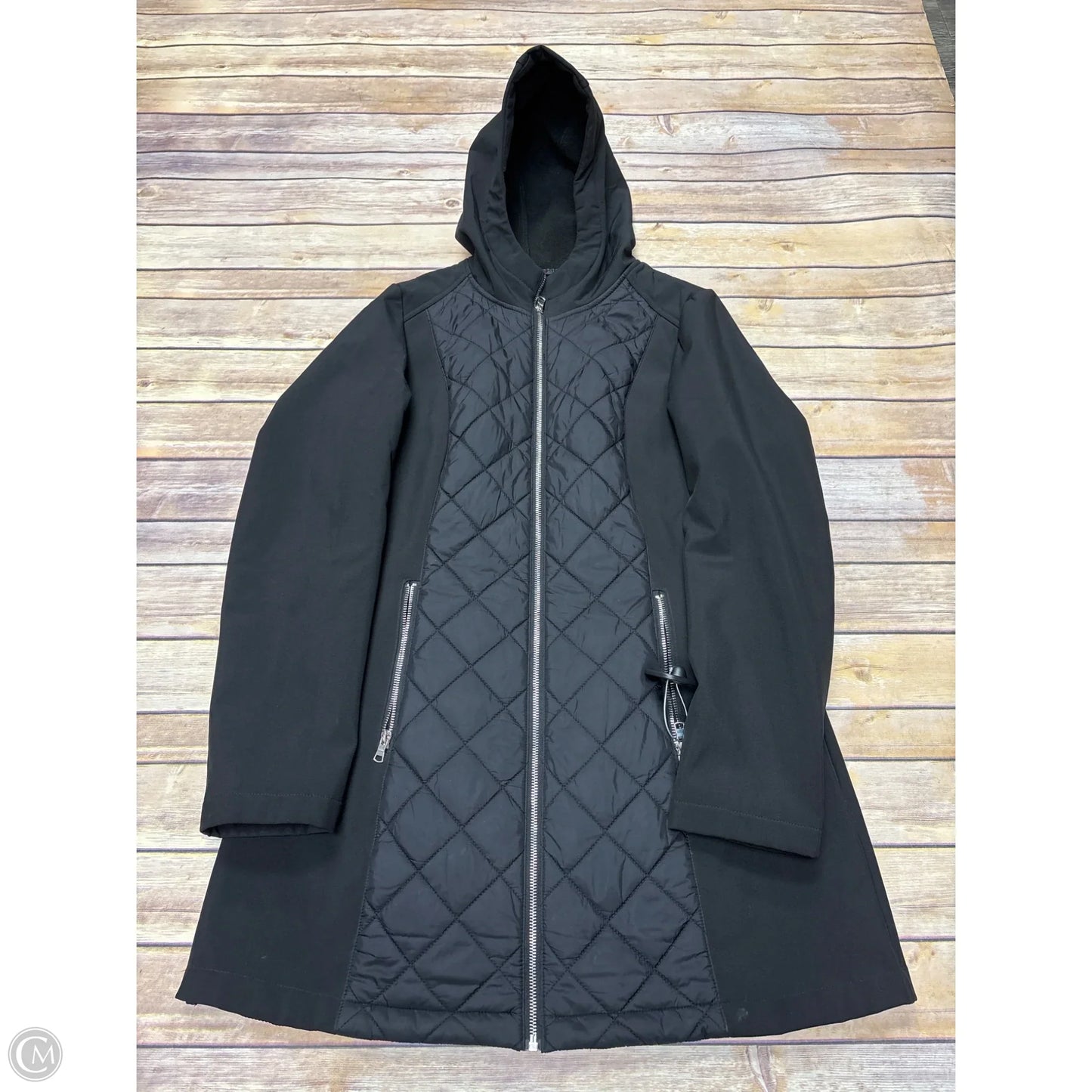 Coat Other By Apt 9 In Black, Size: M