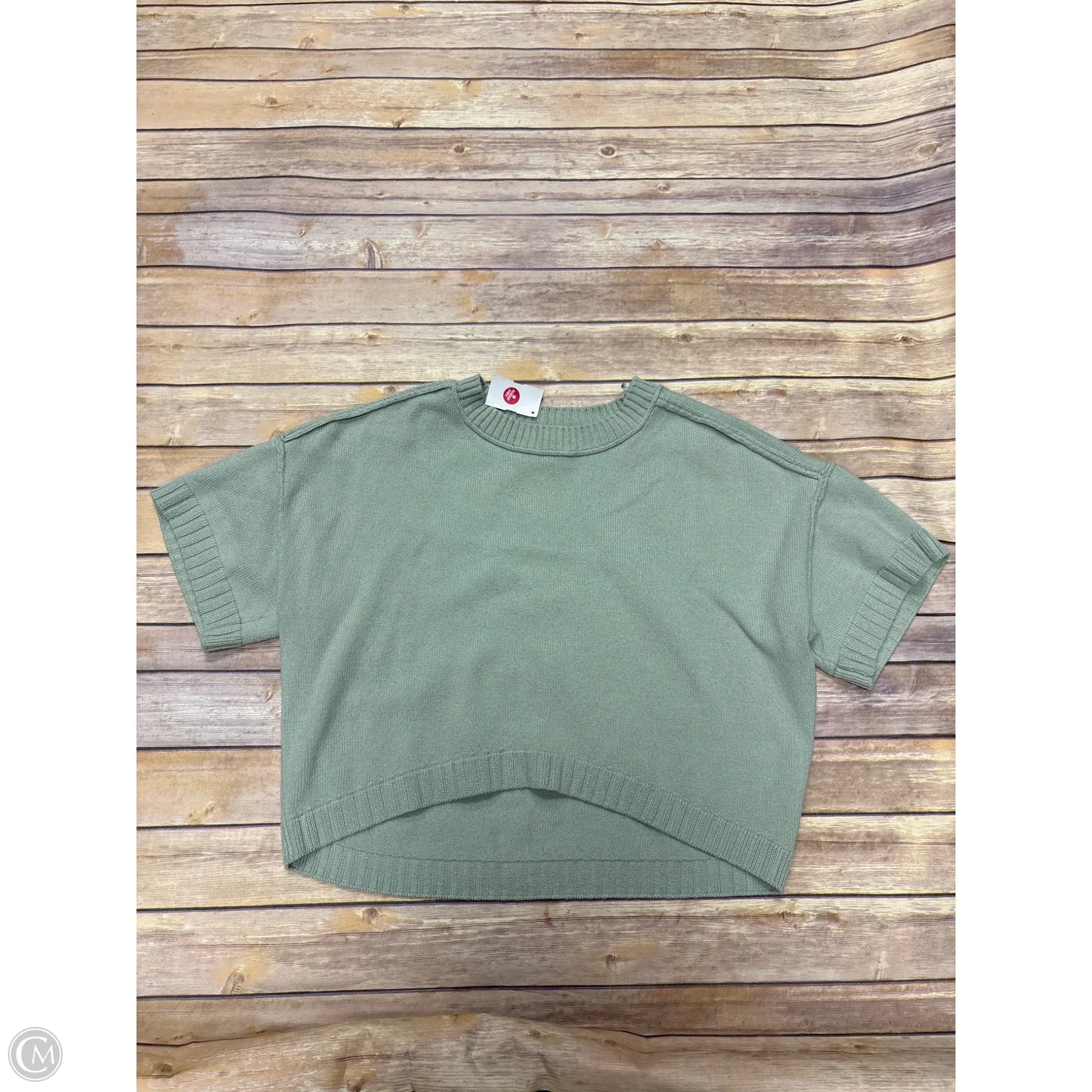Sweater Short Sleeve By Sincerely Jules In Green, Size: M