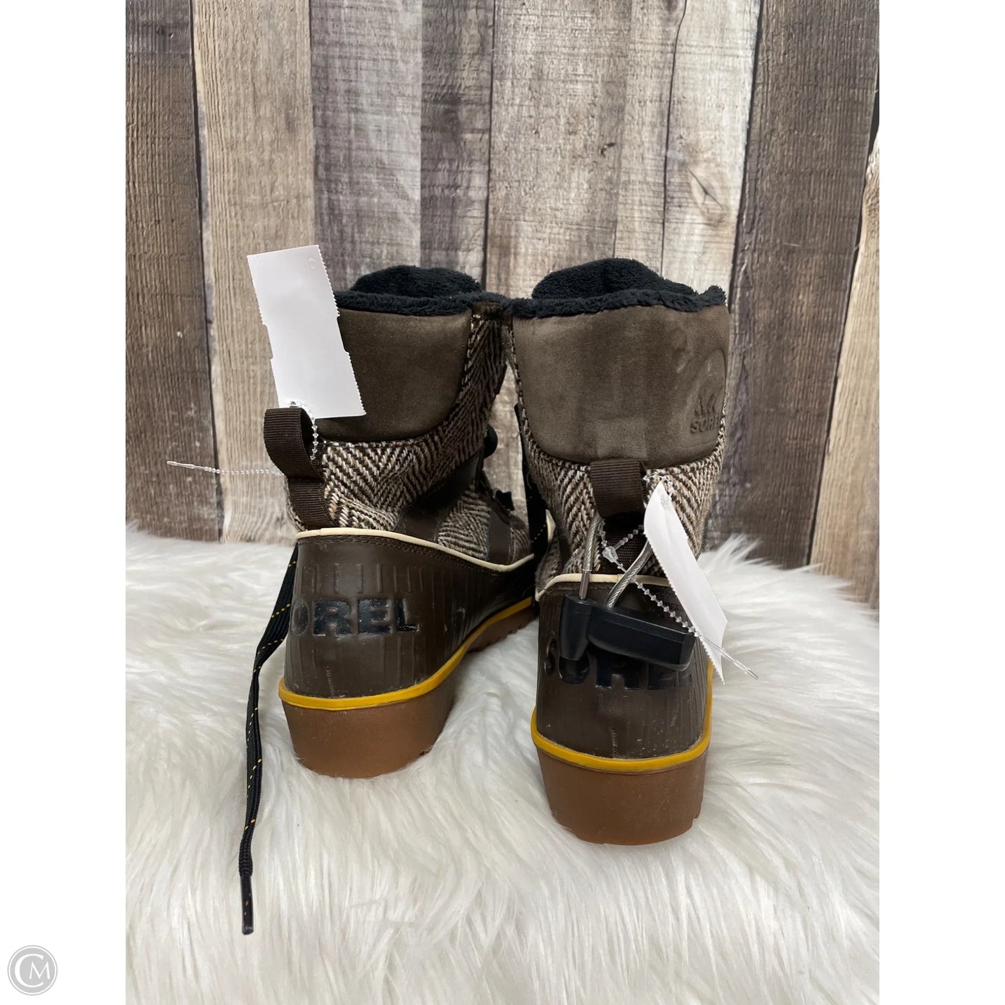 Boots Rain By Sorel In Brown, Size: 7