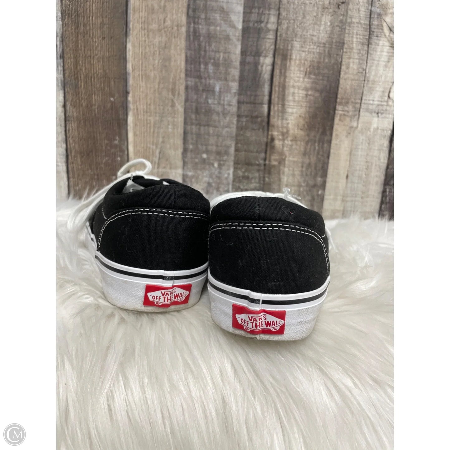 Shoes Sneakers By Vans In Black, Size: 8