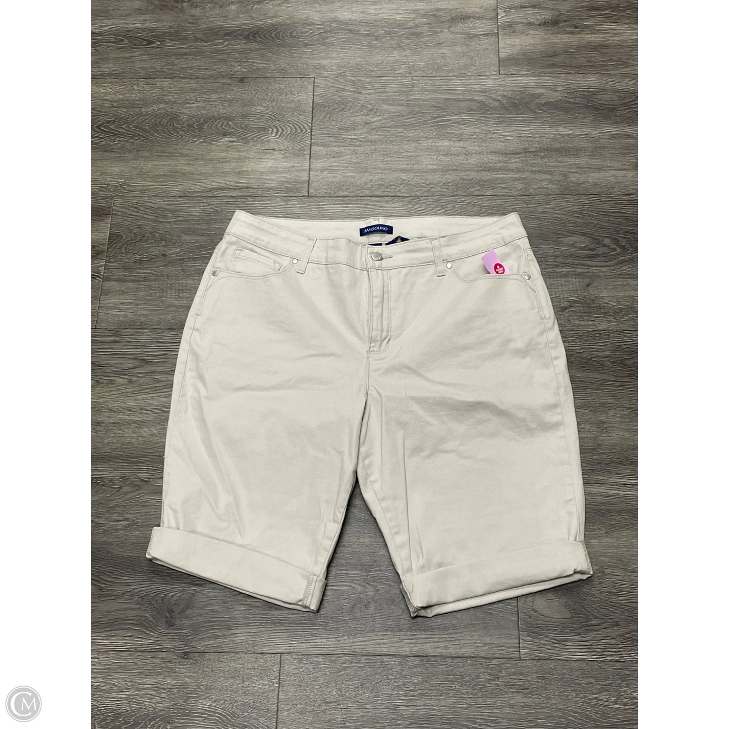 Shorts By Bandolino In Tan, Size: 16