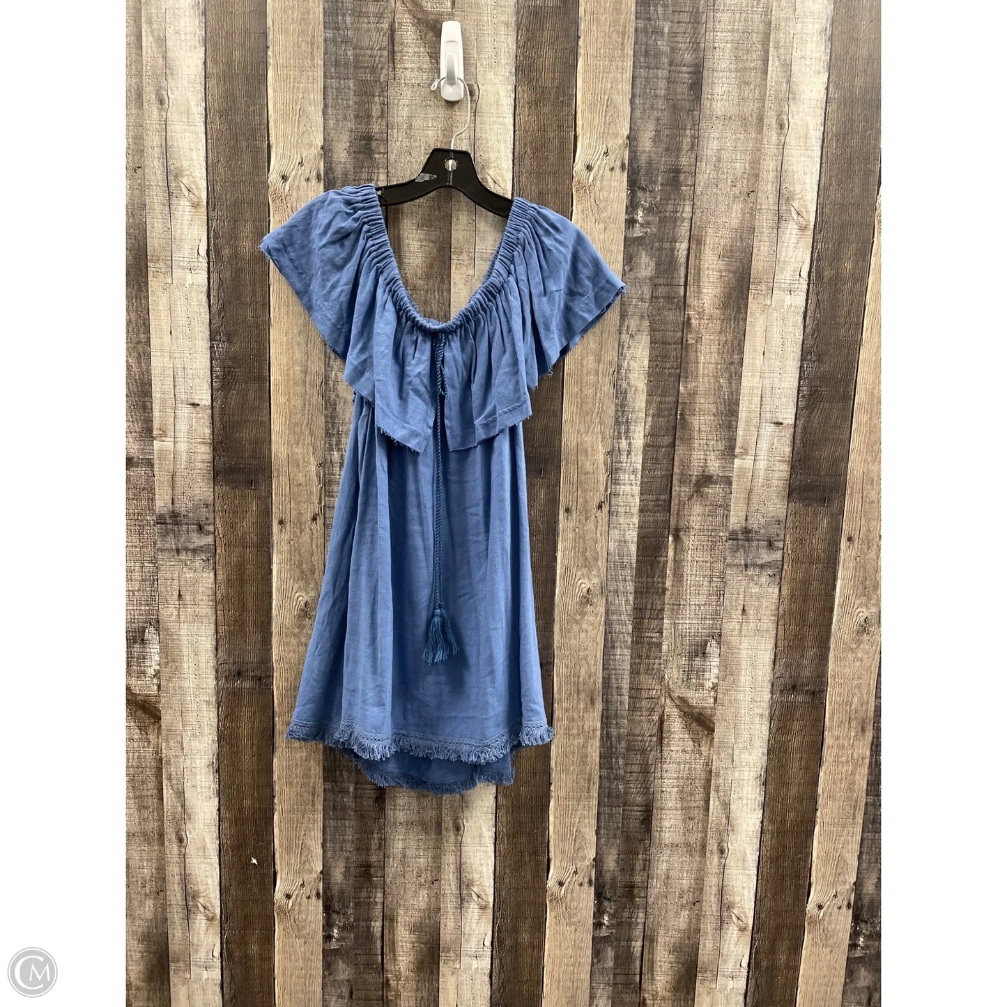 Top Sleeveless By Easel In Blue, Size: L