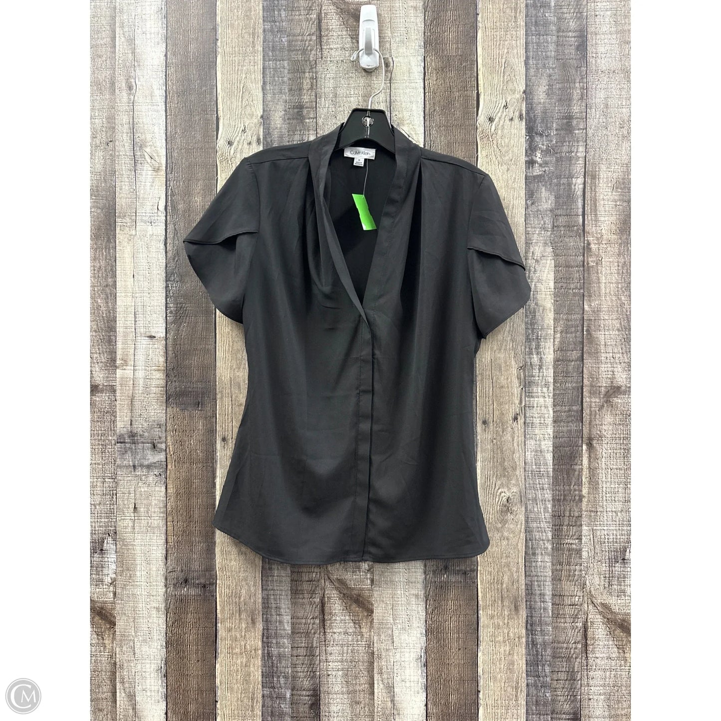 Top Sleeveless By Calvin Klein In Black, Size: M