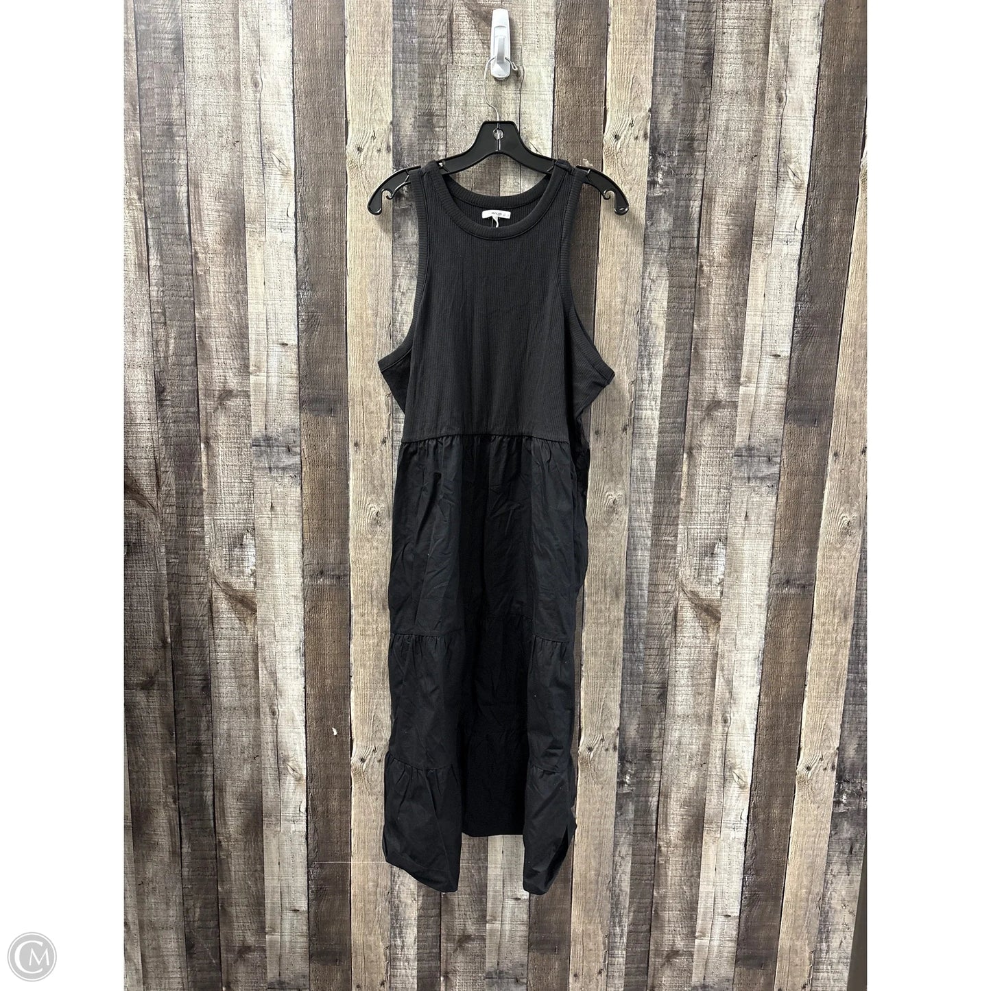 Dress Casual Maxi By Maurices In Black, Size: 1x