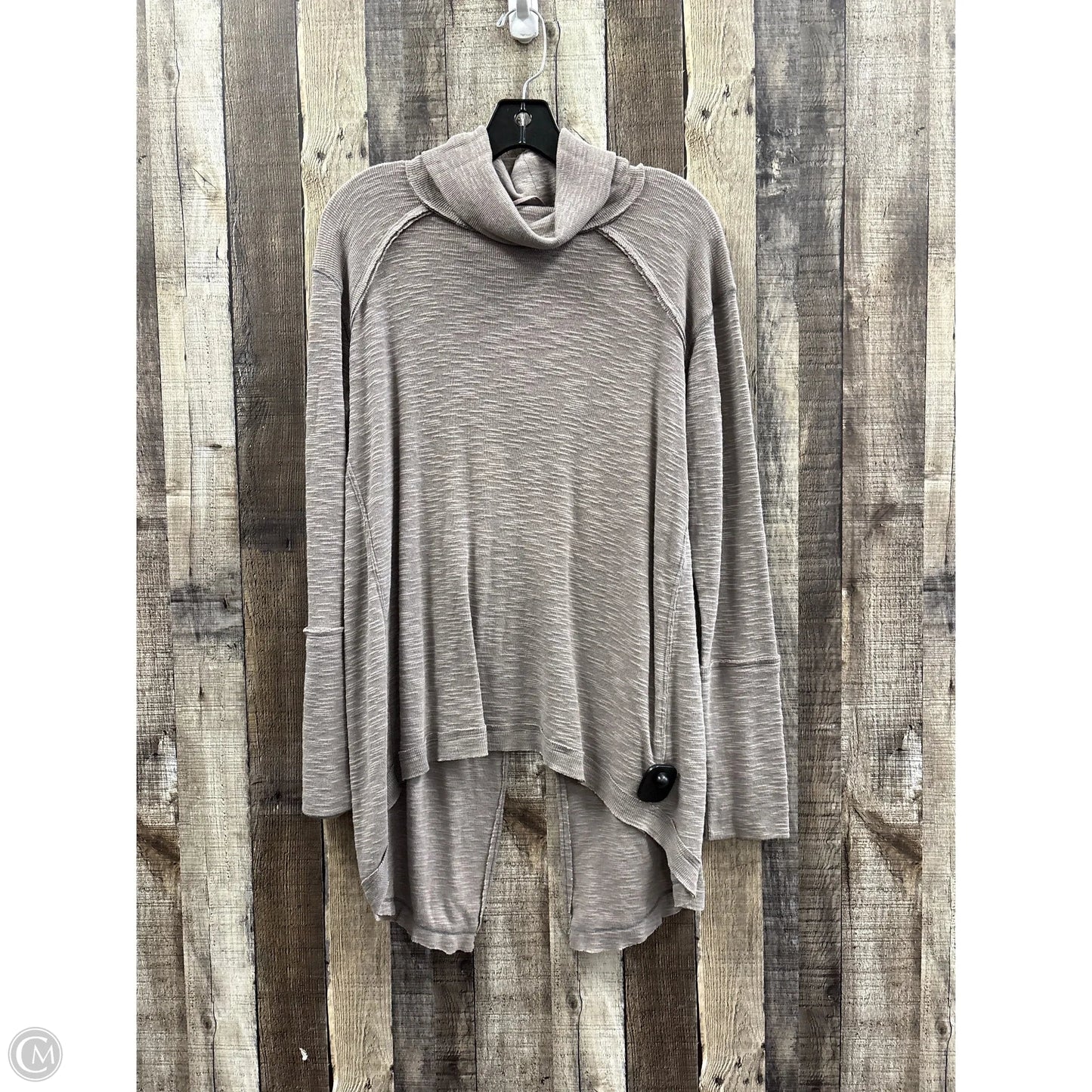 Top Long Sleeve By We The Free In Brown, Size: M