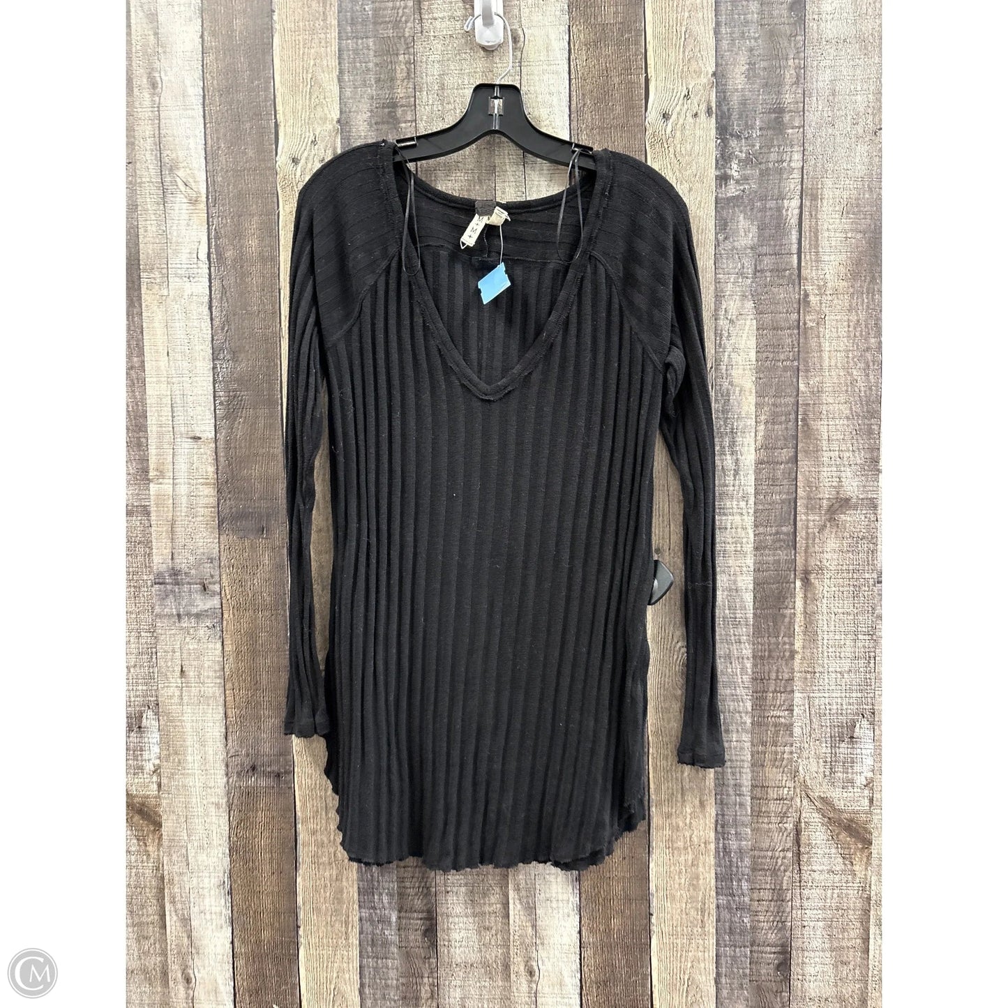 Top Long Sleeve By We The Free In Black, Size: M