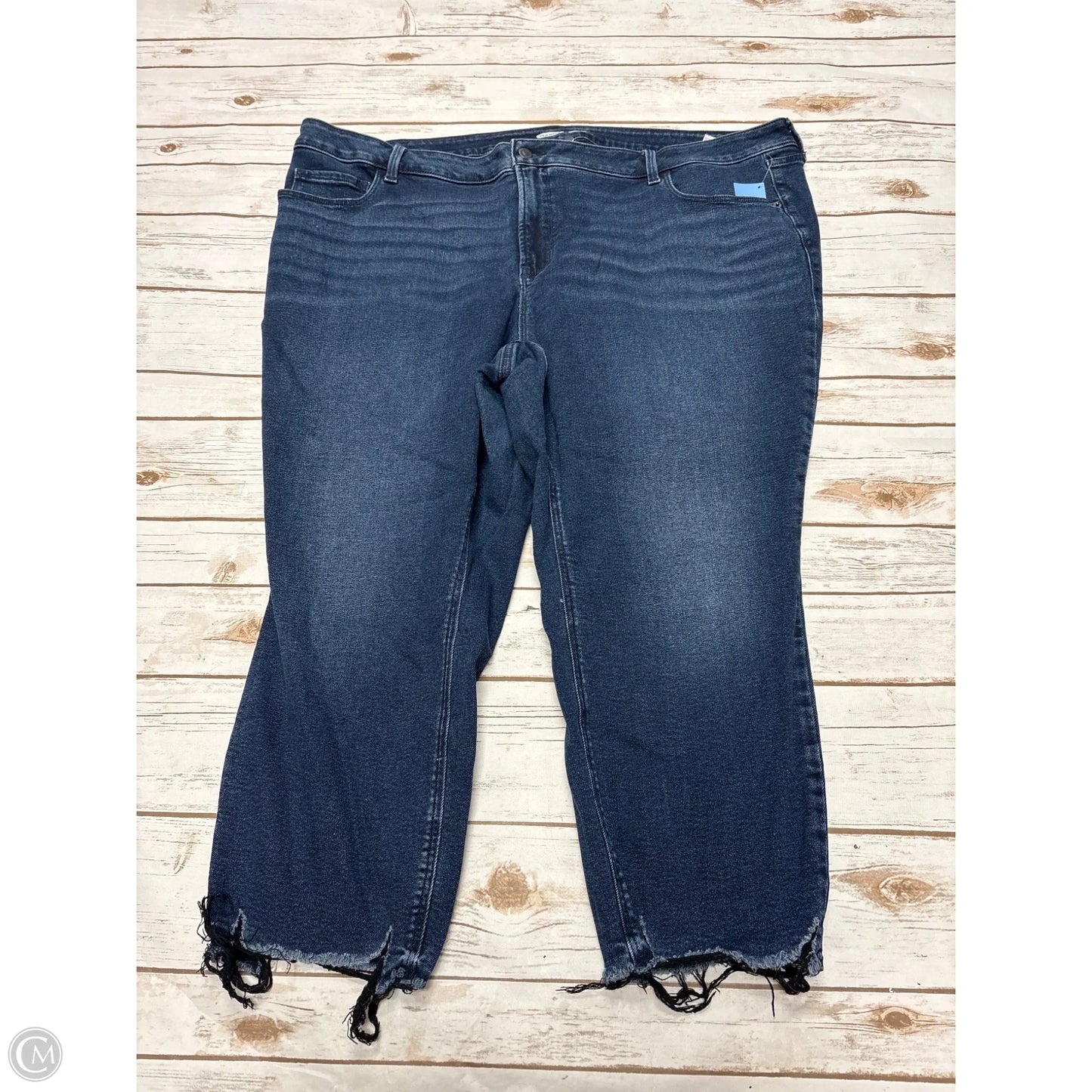 Jeans Skinny By Old Navy In Blue Denim, Size: 26