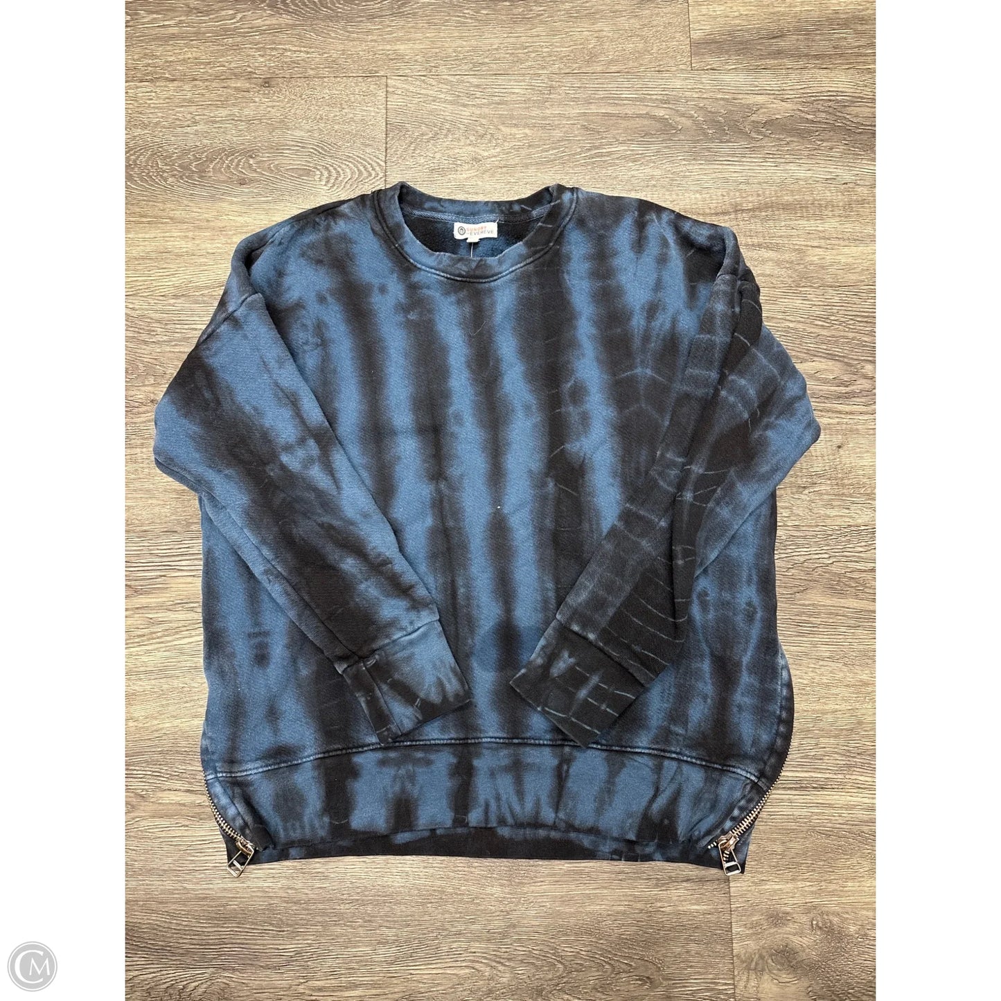 Sweatshirt Collar By Sundry In Blue, Size: Xs