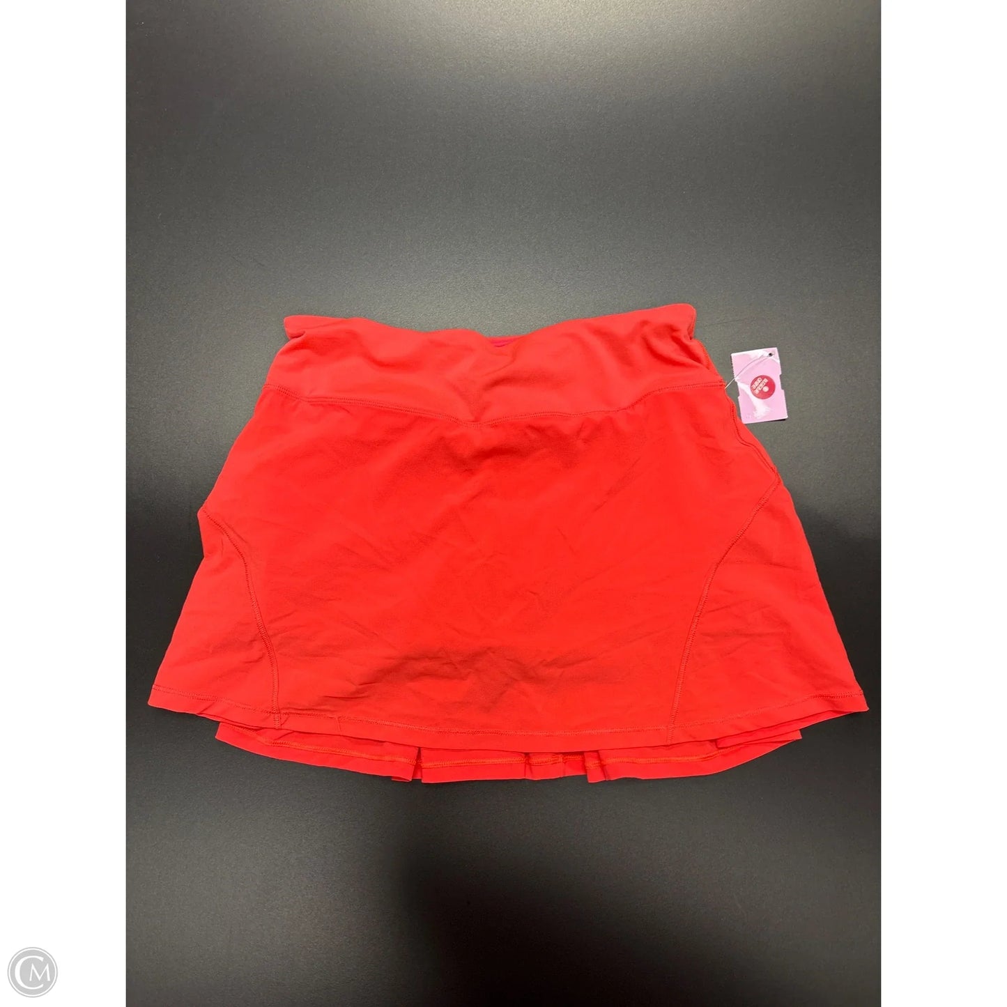 Athletic Skort By Lululemon In Coral, Size: 4