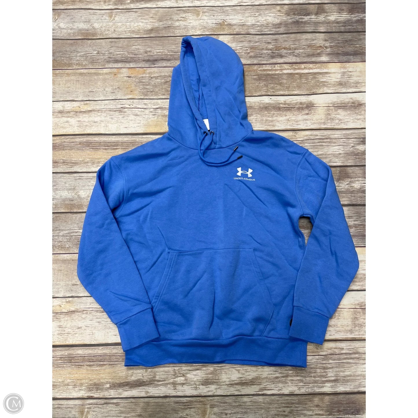 Athletic Sweatshirt Hoodie By Under Armour In Blue, Size: Xs