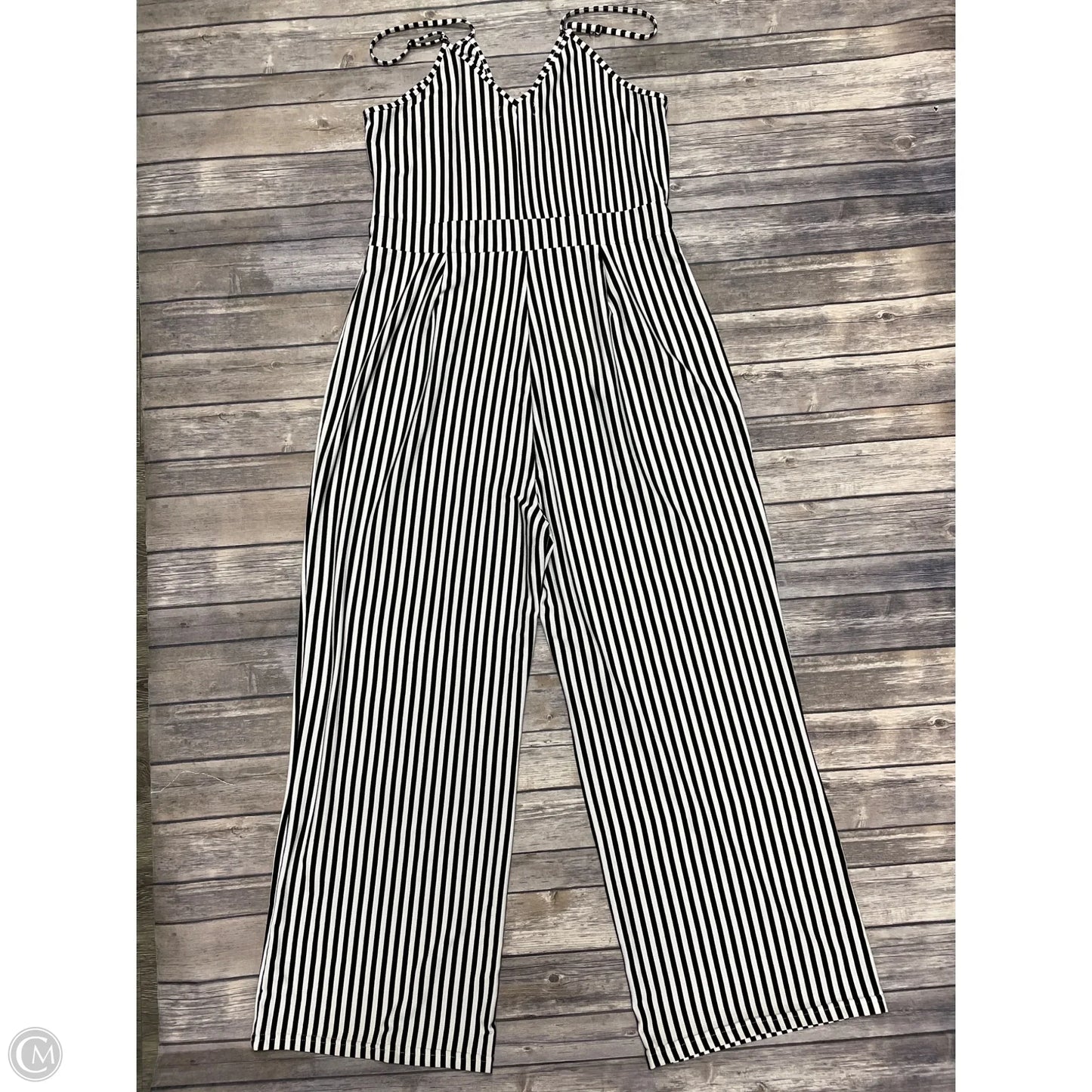 Jumpsuit By Say What In Striped Pattern, Size: Xl