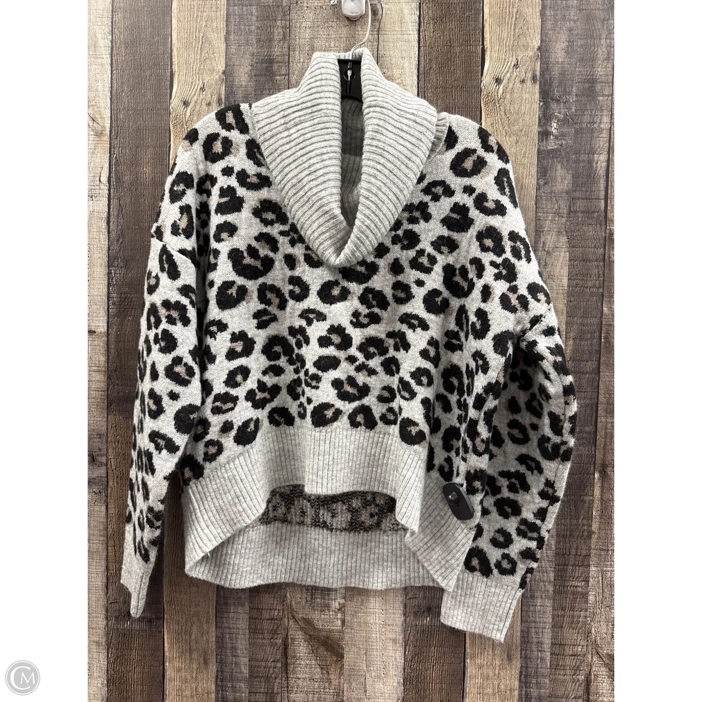 Sweater By Jessica Simpson In Animal Print, Size: M
