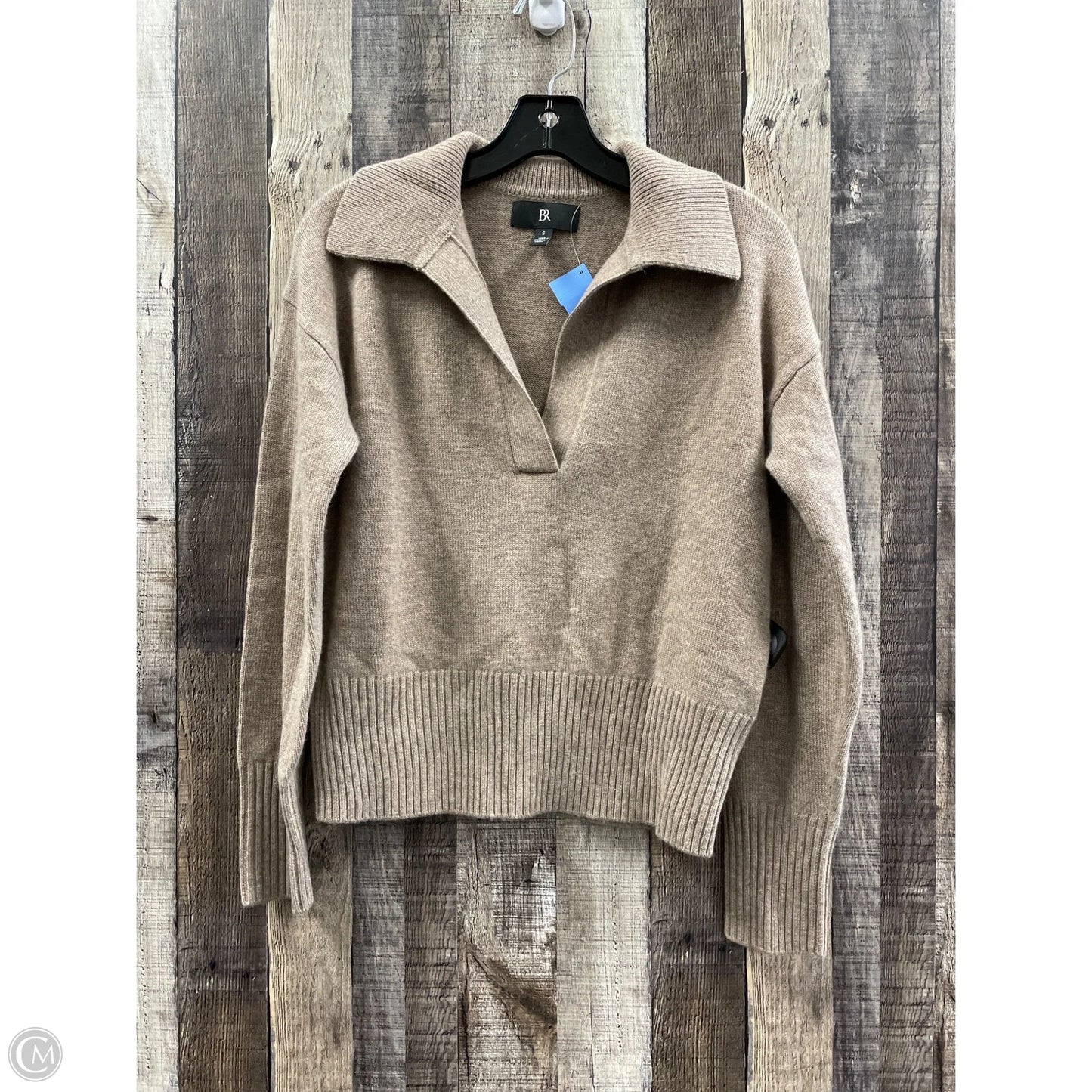 Sweater Cashmere By Banana Republic In Tan, Size: S