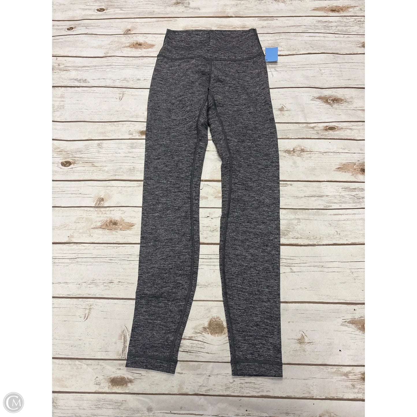 Athletic Leggings By Lululemon In Grey, Size: 4