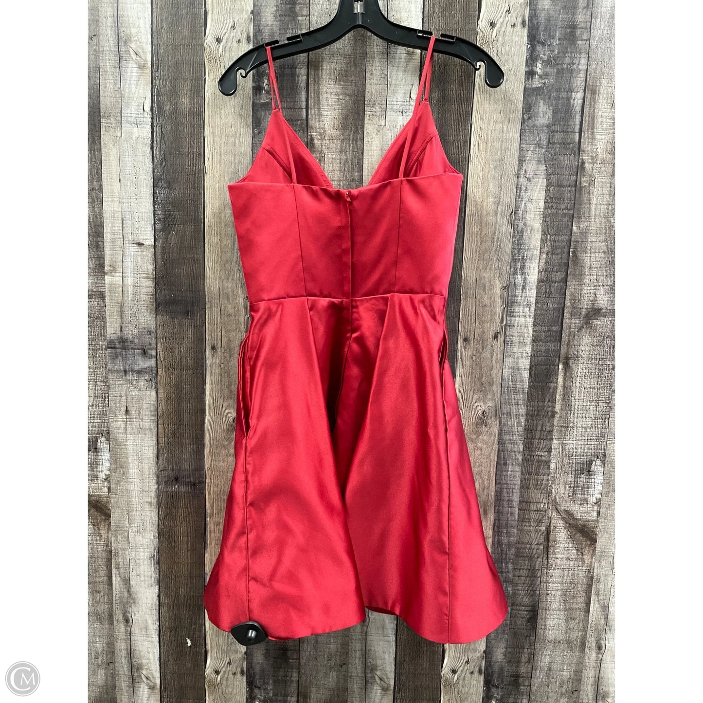 Dress Party Midi By Cme In Red, Size: 4