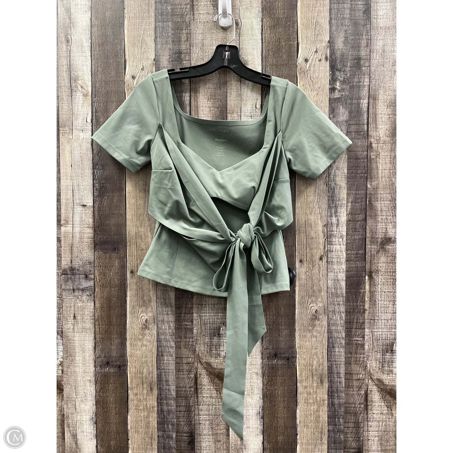 Top Short Sleeve By Girlfriends In Green, Size: S