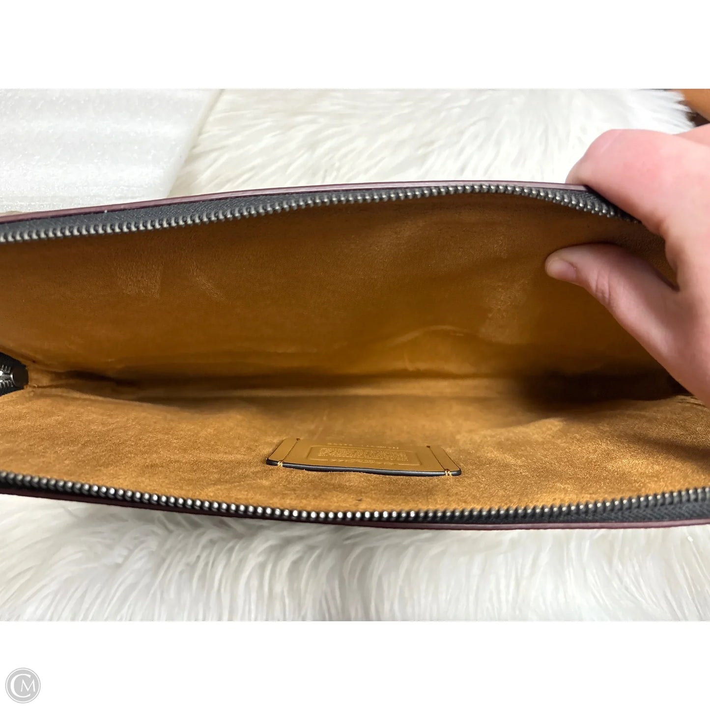 Laptop Bag Designer By Coach, Size: Large