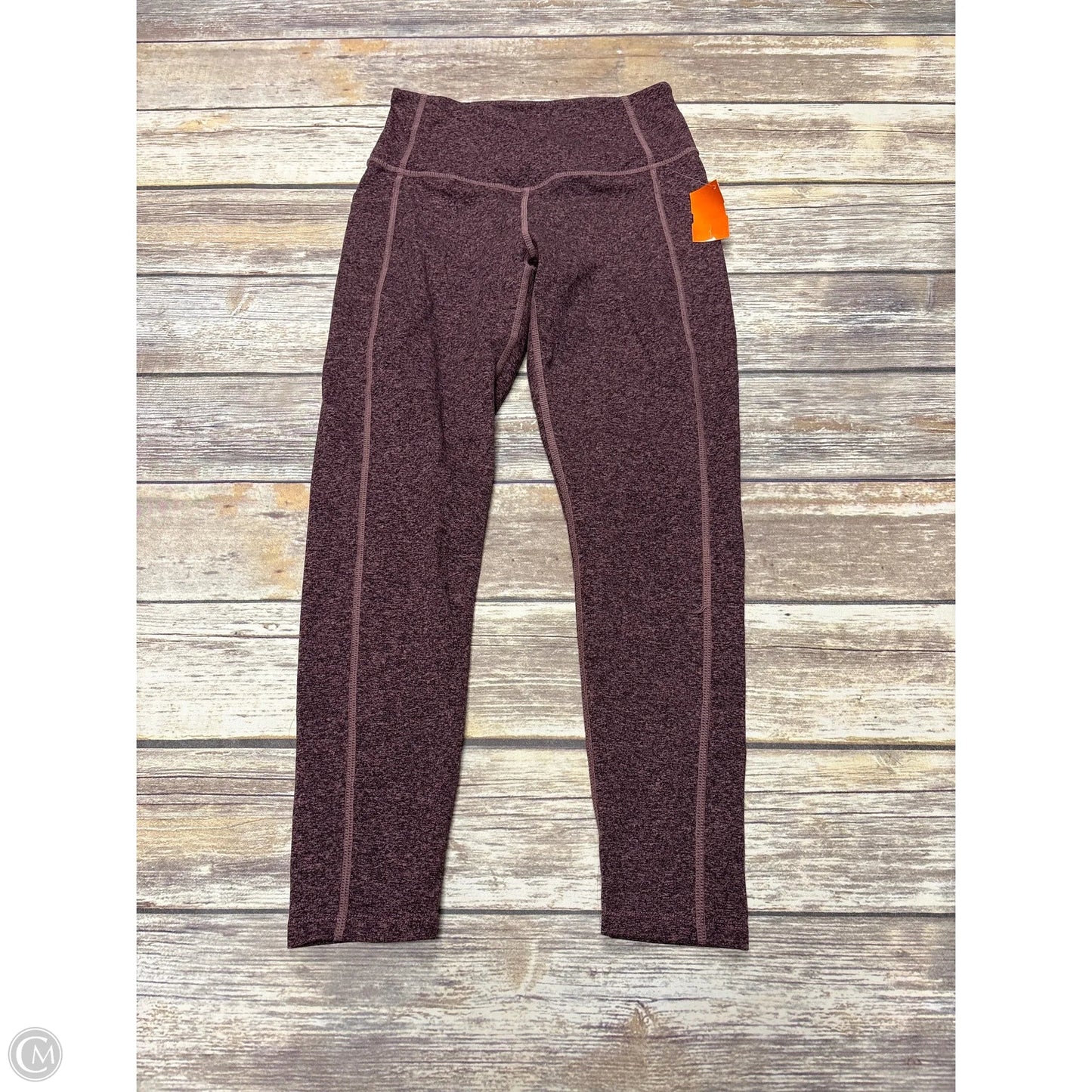 Athletic Leggings By Zella In Purple, Size: S