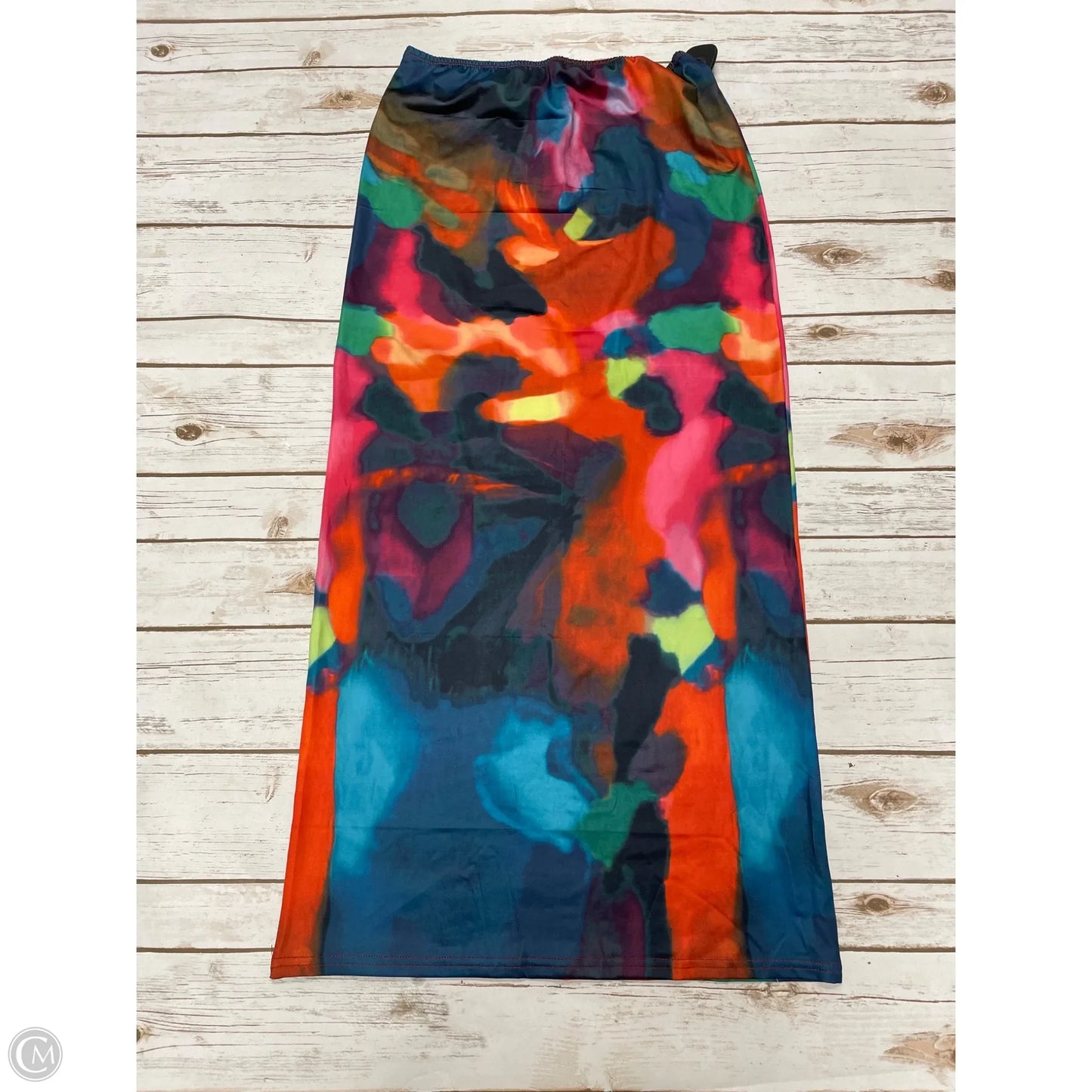 Skirt Maxi By Shein In Multi-colored, Size: L