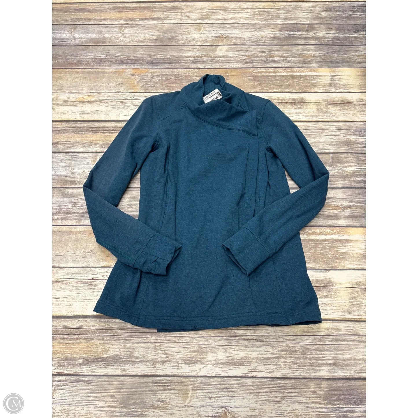 Athletic Sweatshirt Collar By Lululemon In Blue, Size: 6