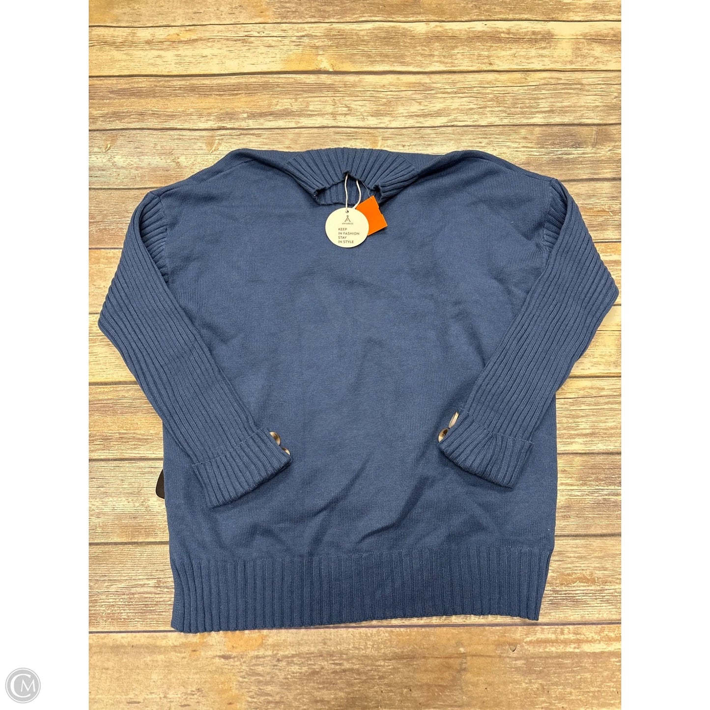 Sweater By Anrabess In Blue, Size: L