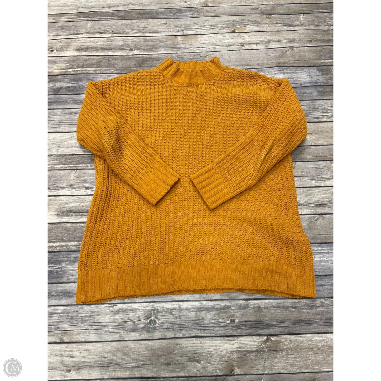 Sweater By Arizona In Gold, Size: Xs