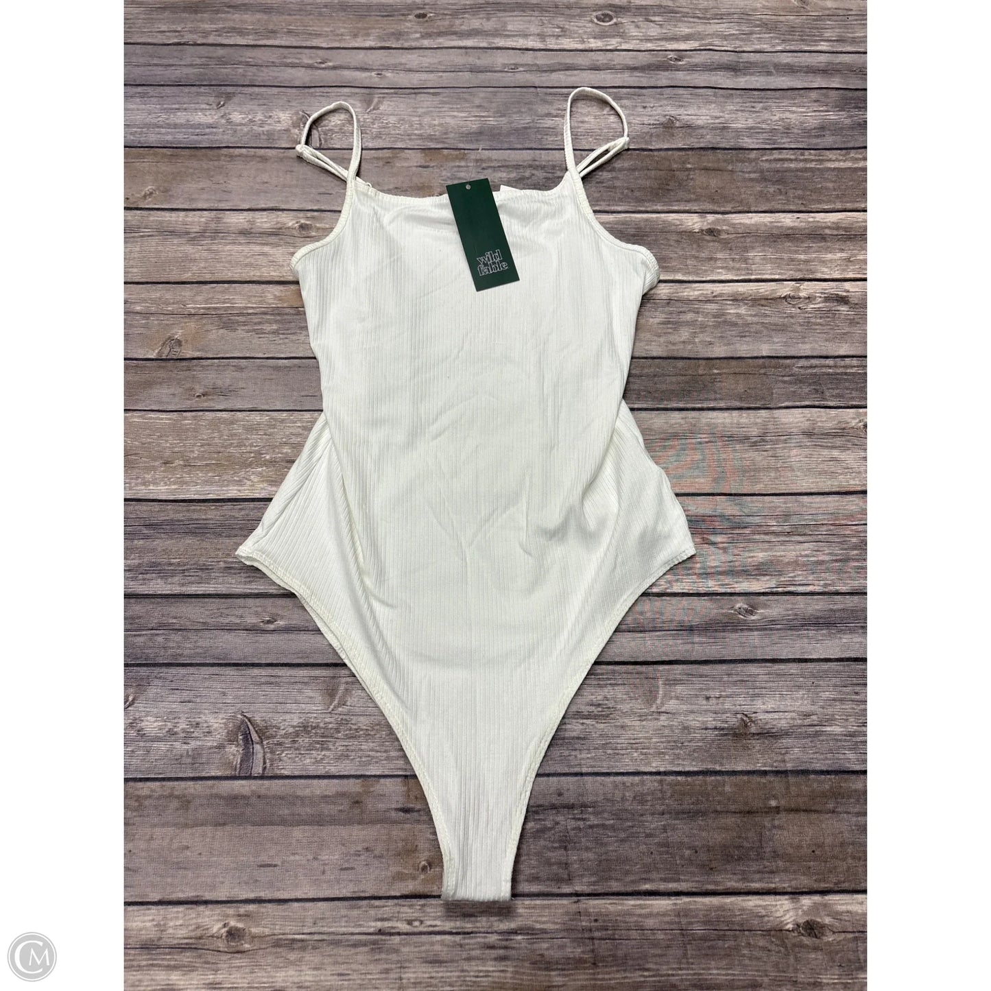 Bodysuit By Wild Fable In White, Size: M
