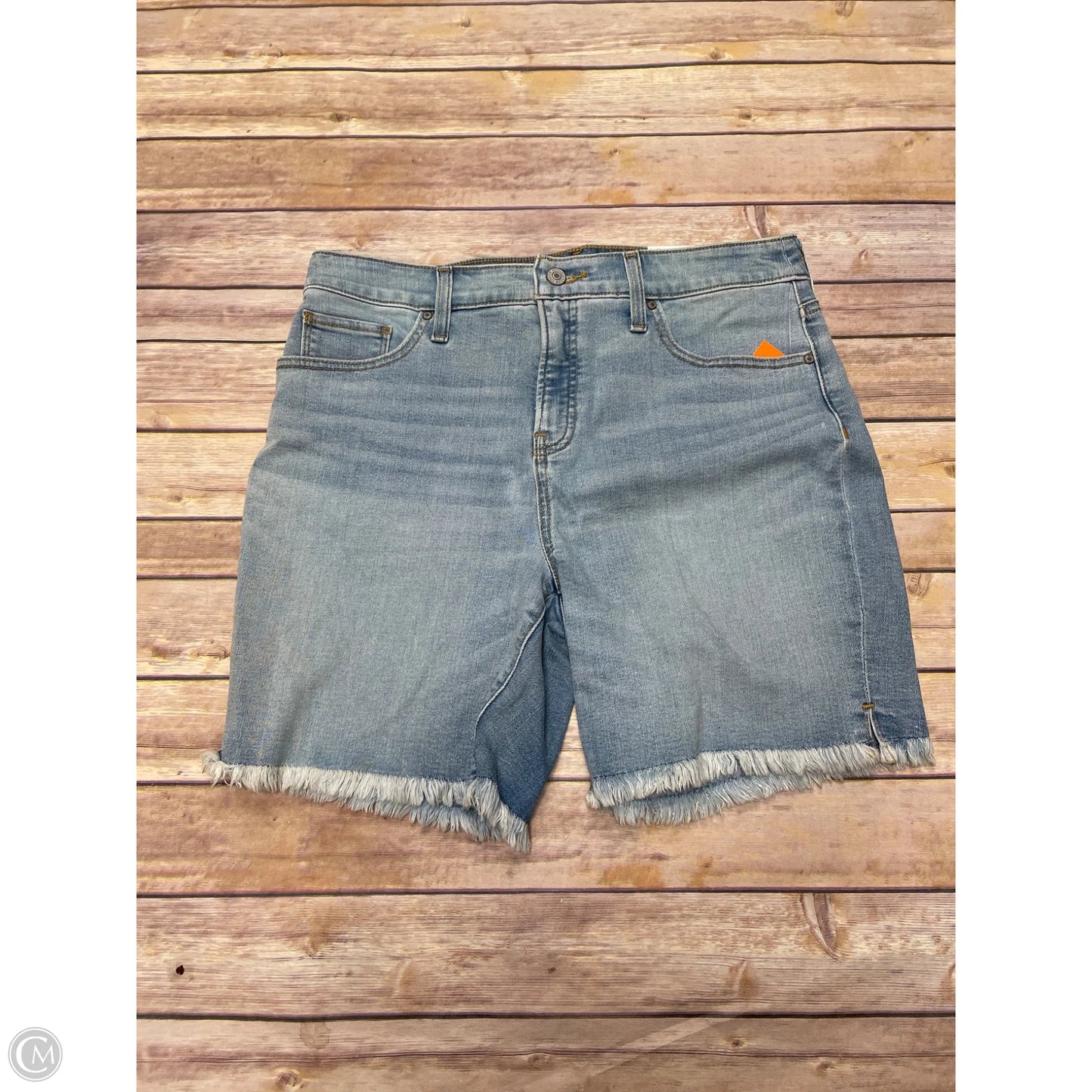 Shorts By Chicos In Blue Denim, Size: 8