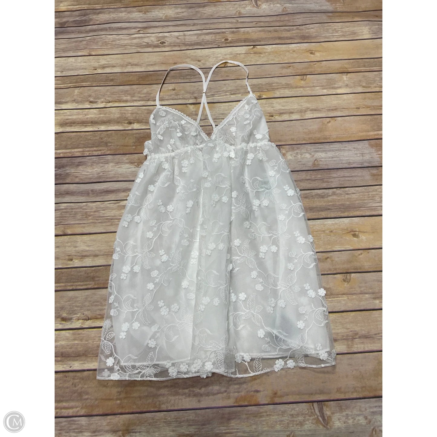 Top Sleeveless By Flora Nikrooz In White, Size: L