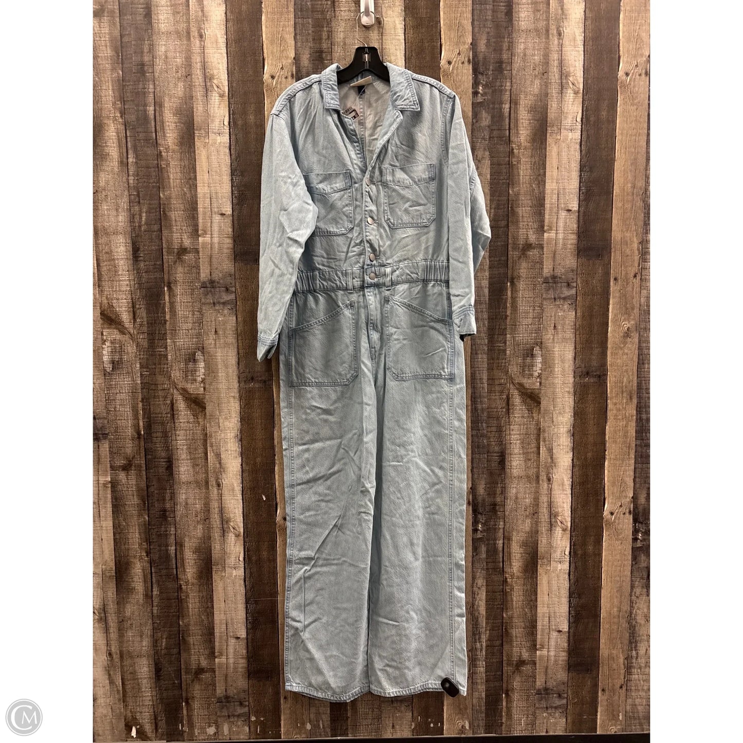 Jumpsuit By Universal Thread In Blue Denim, Size: 10