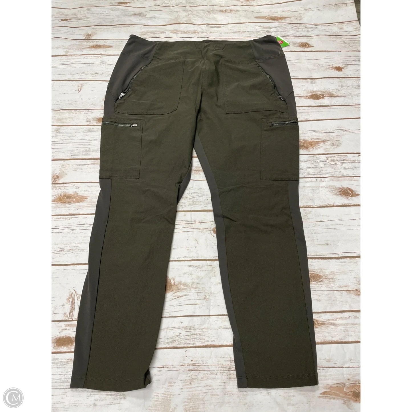 Athletic Pants By Athleta In Green, Size: 22