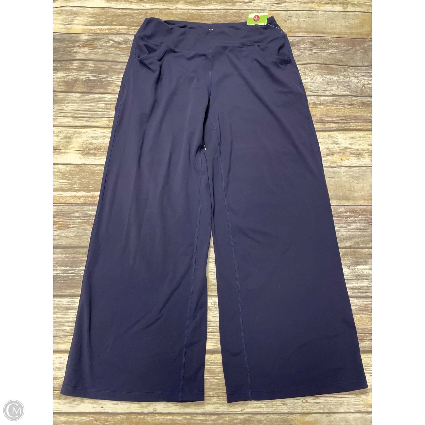 Athletic Leggings By Cme In Navy, Size: 2x