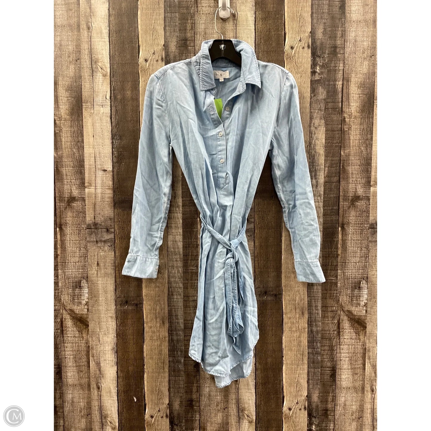 Dress Casual Midi By Lou And Grey In Blue Denim, Size: Xxs