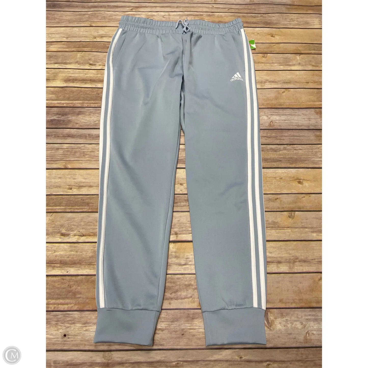 Athletic Pants By Adidas In Blue, Size: L