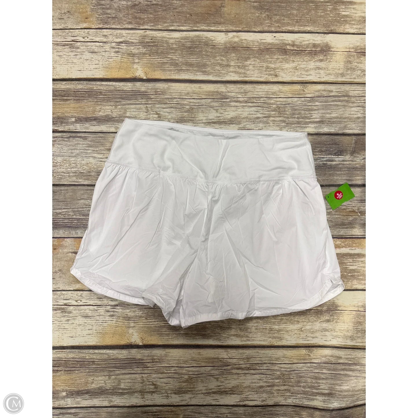 Athletic Shorts By Spyder In White, Size: L