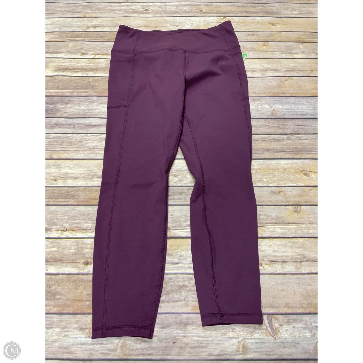 Athletic Leggings By Rbx In Purple, Size: L