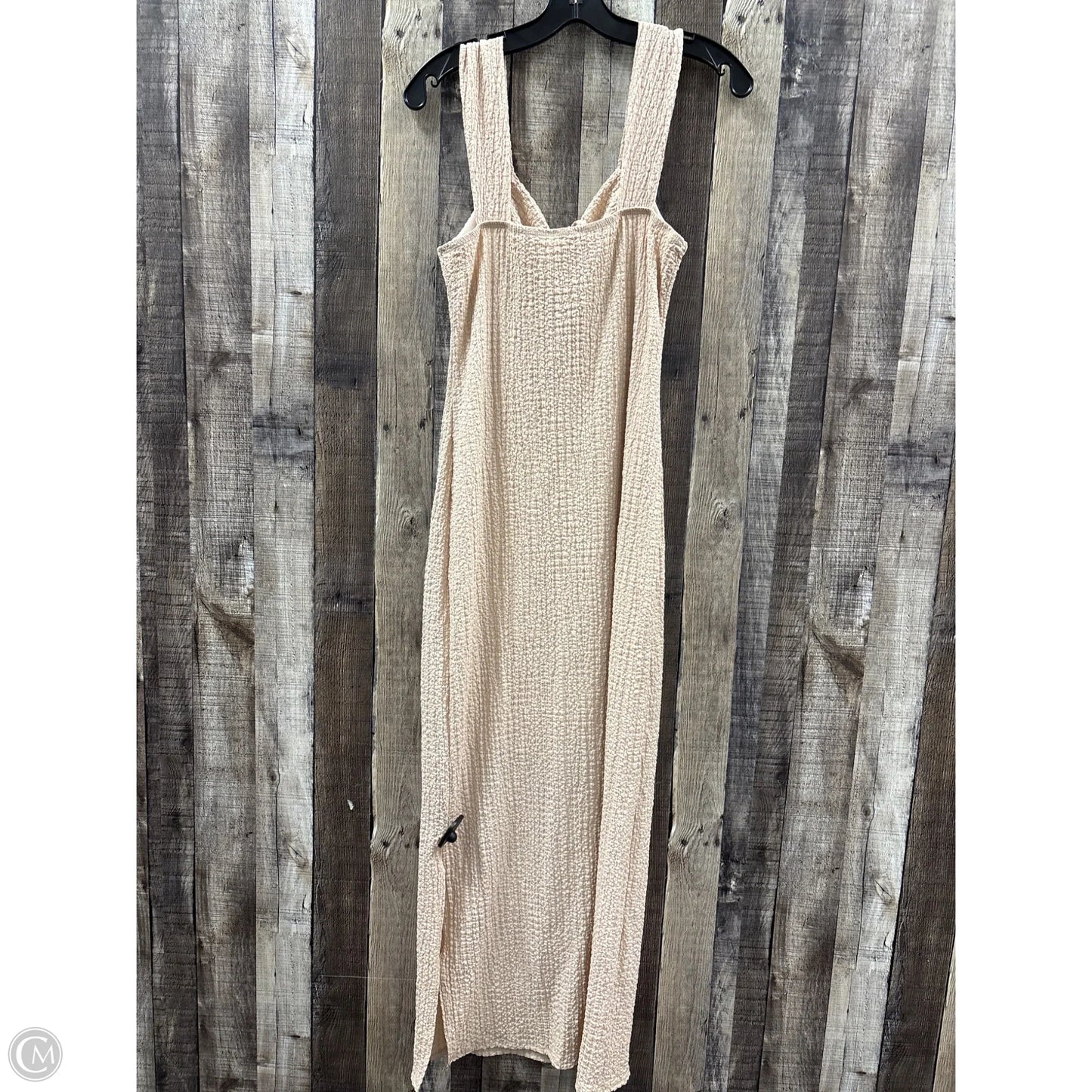 Dress Casual Maxi By See You Monday In Tan, Size: Xl