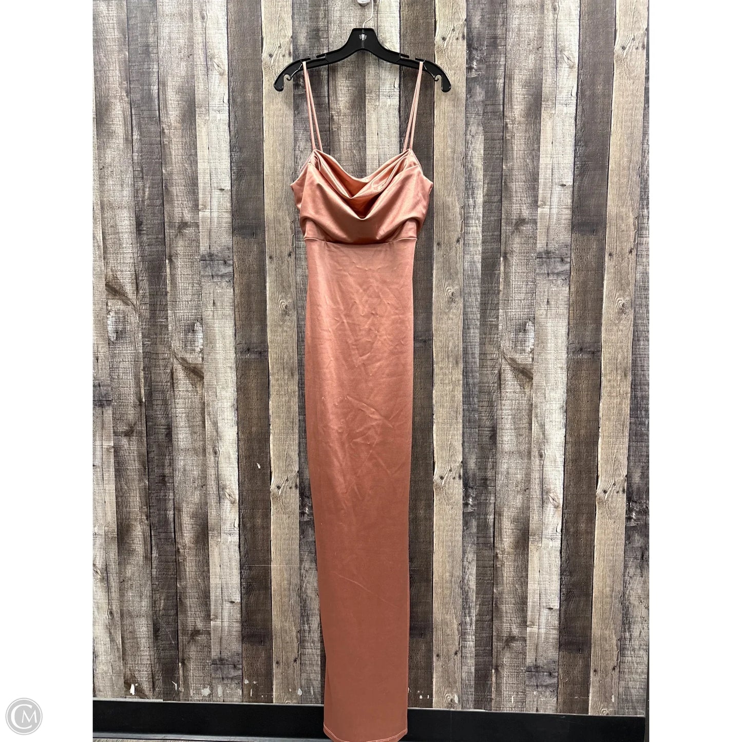 Dress Casual Maxi By Windsor In Rose Gold, Size: Xl