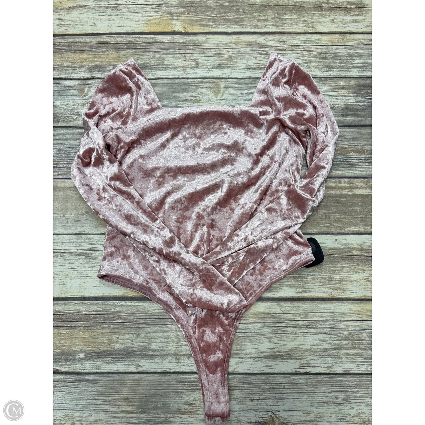 Bodysuit By Francesca's In Pink, Size: M